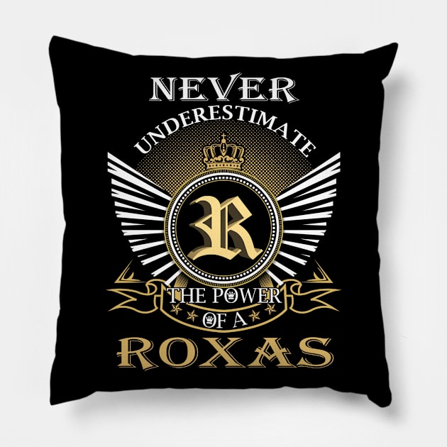 Never Underestimate ROXAS Pillow by Nap