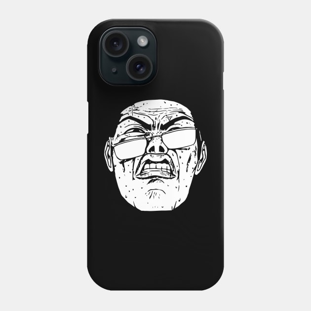 GTO Faces collection - 3 - Vice Principal Hiroshi Uchiyamada - Angry Phone Case by FOGSJ