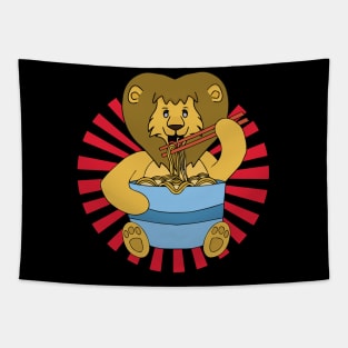 Lion Ramen Tapestry