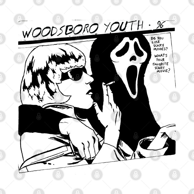 Woodsboro Youth (Screamium Back Print Edition) by HeavensGateAwayMeme