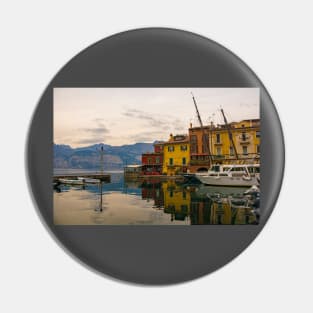 Malcesine in North East Italy Pin