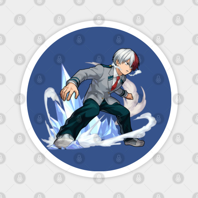 Shoto Todoroki In Student Outfit My Hero Academia My Hero