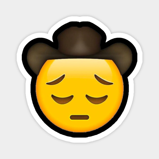 Sad Cowboy Emoji Lil Nas X Lil Nas X Aimant Teepublic Fr Click add custom emoji and select the. sad cowboy emoji lil nas x