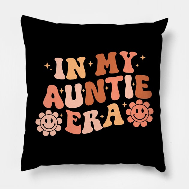 In My Auntie Era niece nephew matching Groovy Pillow by deptrai0023