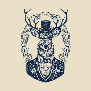 Victorian Deer T-Shirt