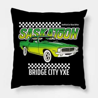 Saskatoon Car Show Pillow