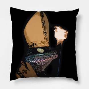 Lizard Pope Pillow