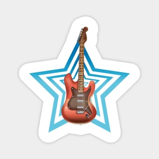 Rock and Roll Guitar Magnet