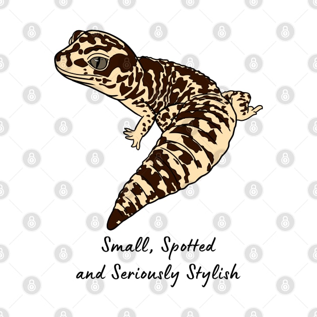 Leopard gecko by Kuchinska design