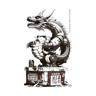 Industrial Dragon Design series 9 T-Shirt