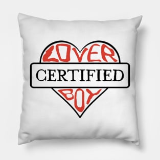 Certified Lover Boy Pillow