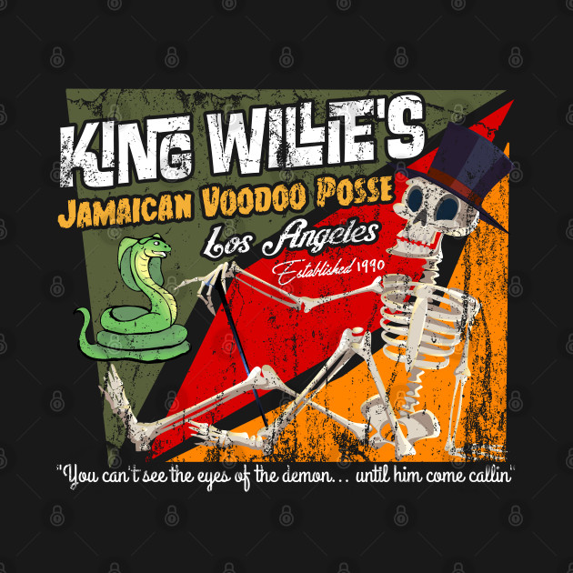 Discover King Willie's Voodoo Posse, distressed - Predator - T-Shirt