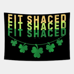 Fit Shaved-Irish St Patricks Day Shamrock 2024 Tapestry