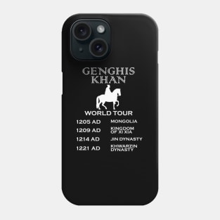 Genghis Khan Ancient World Tour History Phone Case