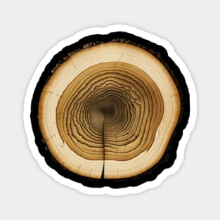 Tree rings Magnet