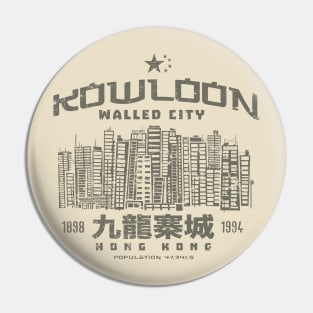 Kowloon Walled City Pin