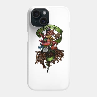 Mycology Nerd Banner Phone Case