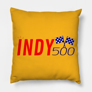 Indy 500 graphic design Pillow