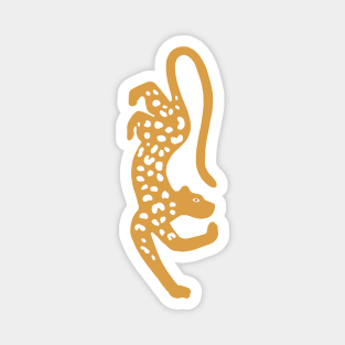 Groovy Leopard Magnet