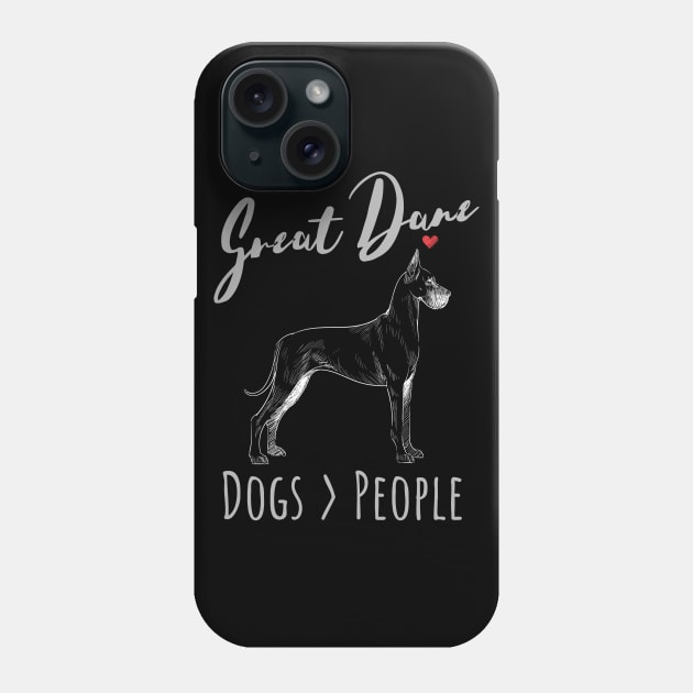 Great Danes - Dogs > People Phone Case by JKA