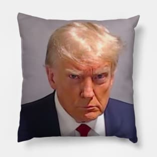 Donald Trump Mugshot Pillow