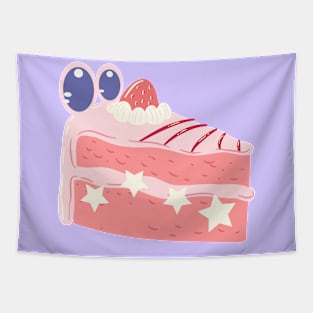 Cake Slice Purple Ver Tapestry