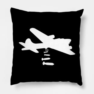 Withe bomber Pillow