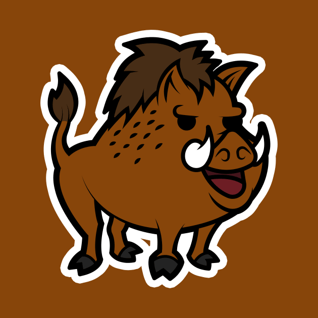 Boar Cartoon Animal Cartoon Island by Cartoon Island