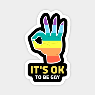 It's ok to be gay Magnet