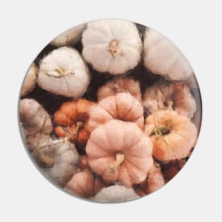 Pale Pumpkins Painting Pin