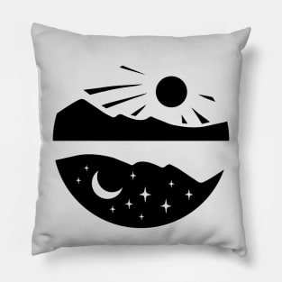 Sun and Moon Pillow