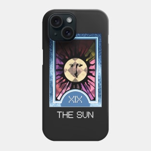 The Sun Arcana Tarot Card Phone Case