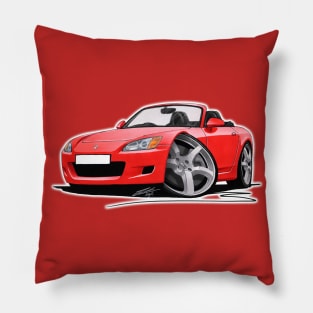 Honda S2000 Red Pillow