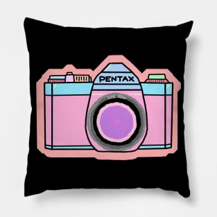 Film Camera pastel Pillow