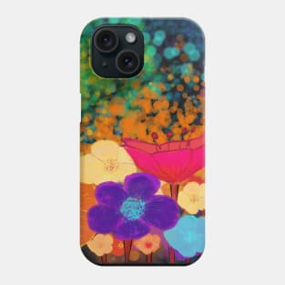 Floral art, Colorful life Phone Case