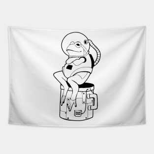 Space Frog Tapestry