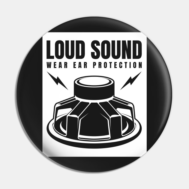 Loud Sound Pin by Hoyda