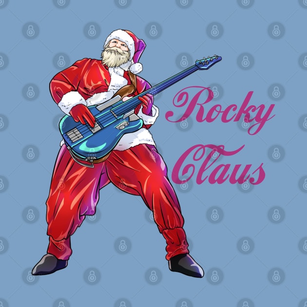 Rocky Claus, Santa Claus by Flower Queen