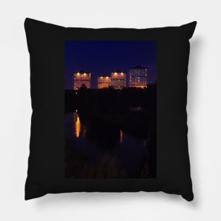 Scottish nightscape in North Glasgow Pillow