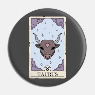 Taurus card Pin