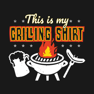 Funny BBQ Grilling Dad T-Shirt