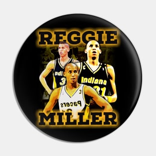 vintage reggie miller Pin