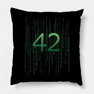 The ultimate answer to the Matrix Pillow