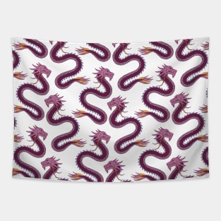 Purple Dragons Tapestry