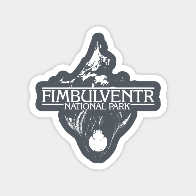 Fimbulventr National Park Magnet by GaryStorkamp