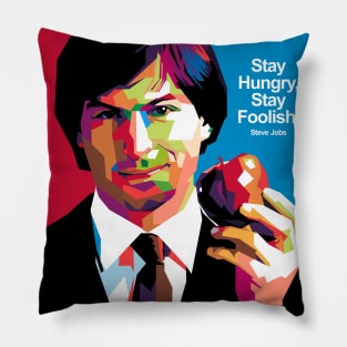 WPAP Steve Jobs Pillow