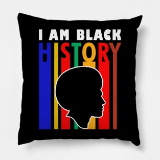 I Am Black History Pillow