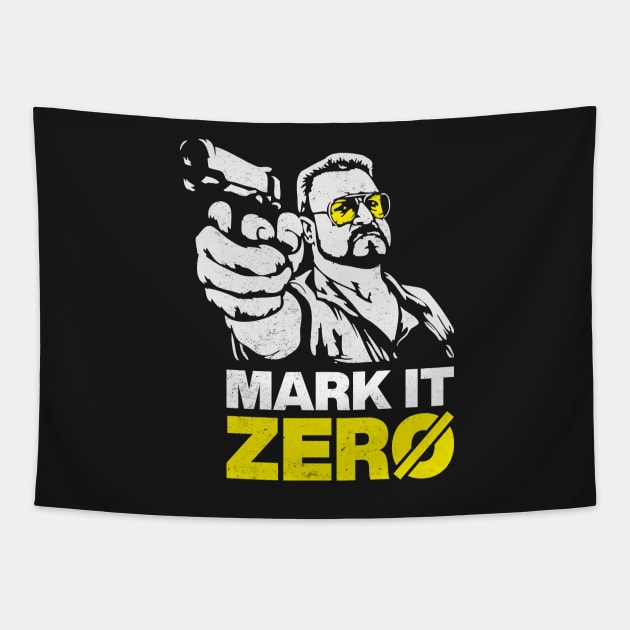 Walter - Mark it Zero Tapestry by Vector-Planet