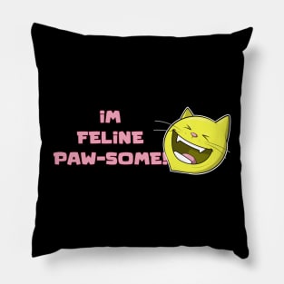 feline paw-some Pillow