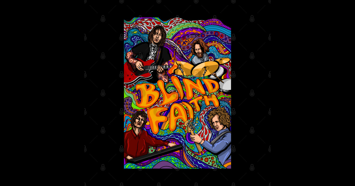 Blind Faith Blind Faith Sticker TeePublic